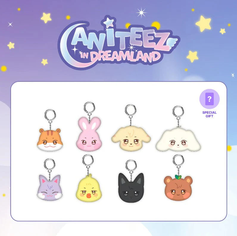 PRE-ORDER ATEEZ ANITEEZ In The Dreamland Mini Face Keyring