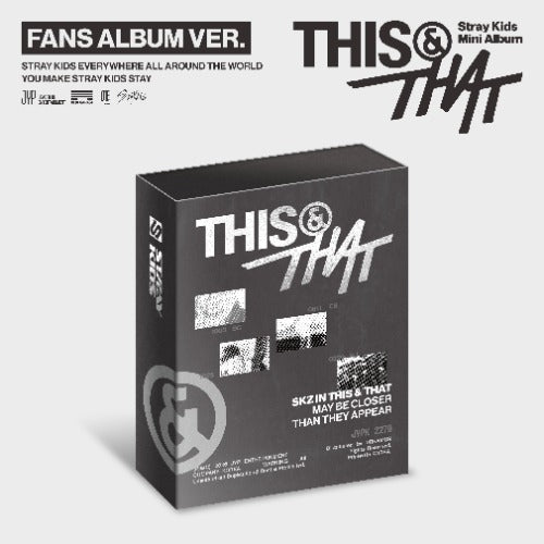 PRE-ORDER Stray Kids 10th Mini Album THIS & THAT (FANS ALBUM Version)