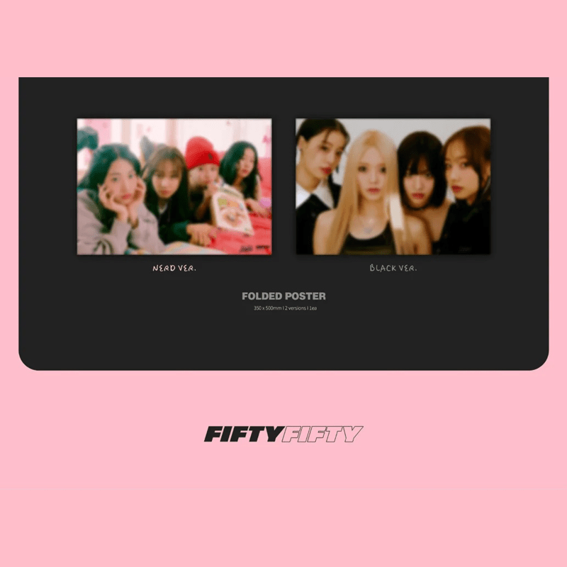 FIFTY FIFTY The 1st Single The Beginning: Cupid – album (Black / / ) | HobiEgo