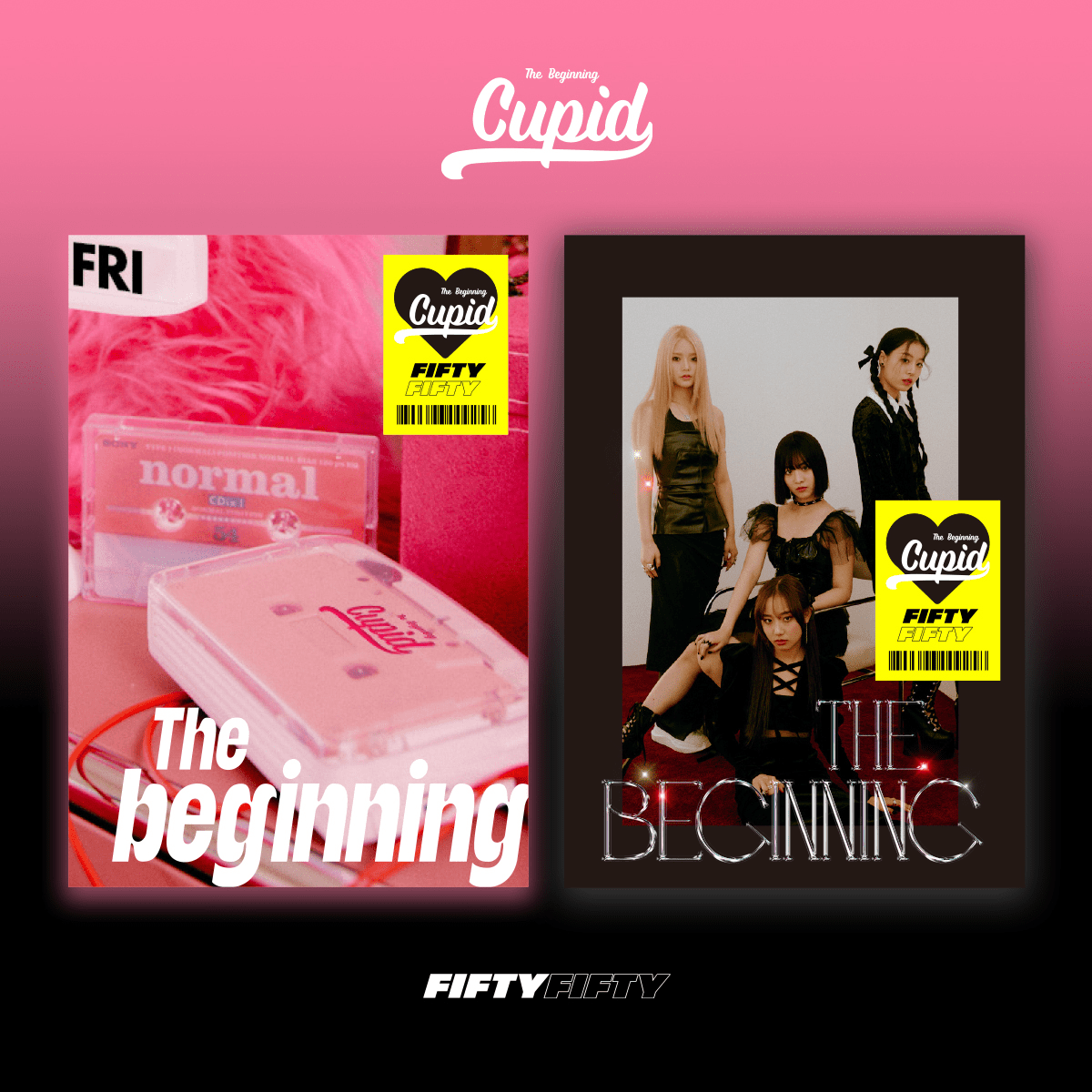 FIFTY FIFTY The 1st Single The Beginning: Cupid – album (Nerd / / ) | HobiEgo