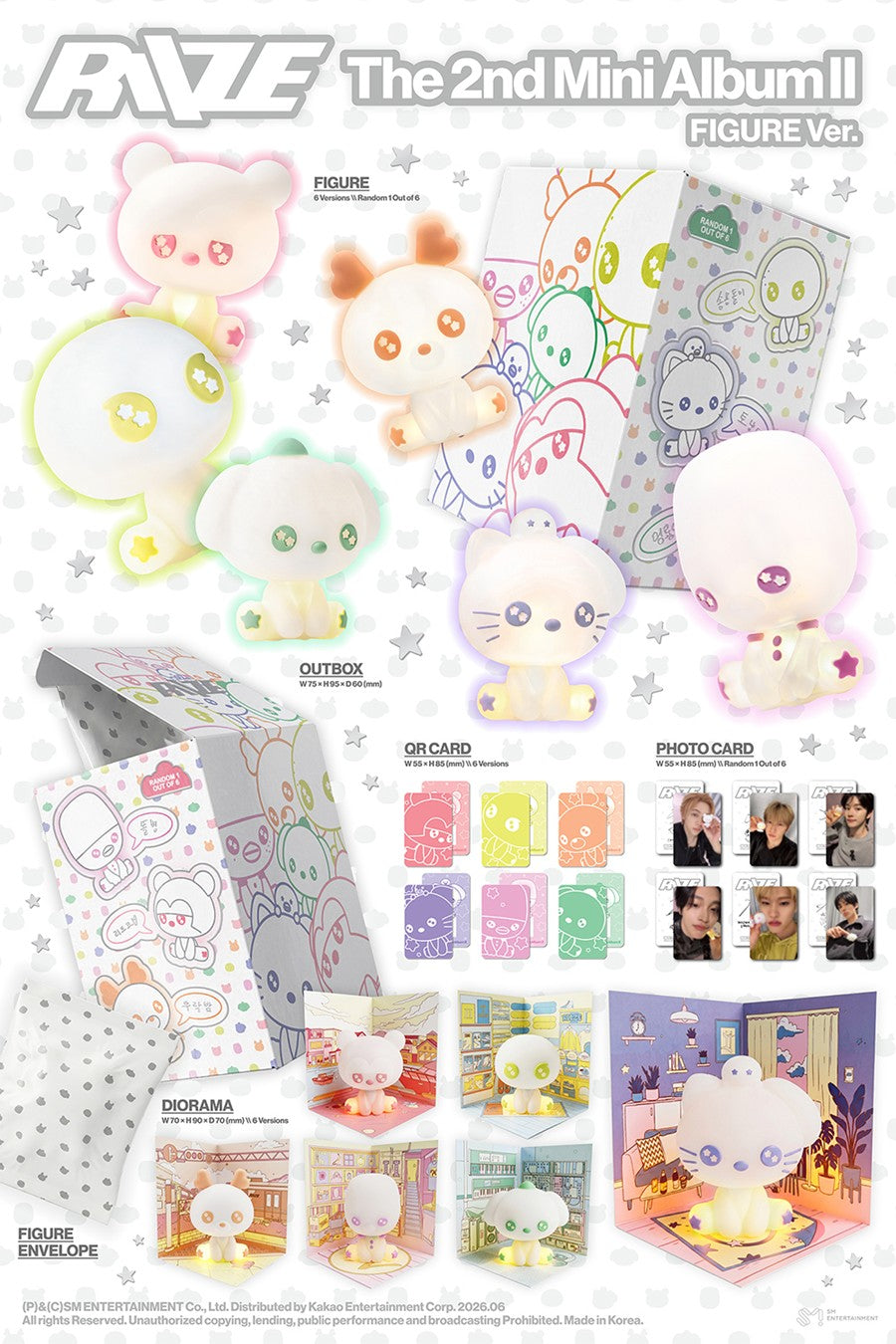 RIIZE – 2nd Mini Album II (Figure Version)