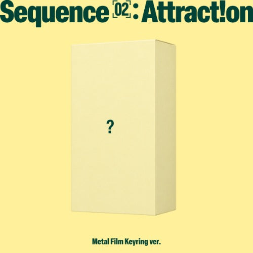 PRE-ORDER AND2BLE 2nd Mini Album Sequence 02: Attraction (Metal Film Keyring Version)
