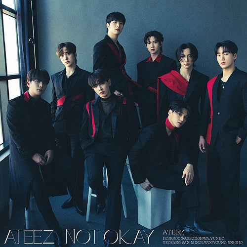 ATEEZ NOT OKAY Japanese Album Flash Price Edition + POB Photocard
