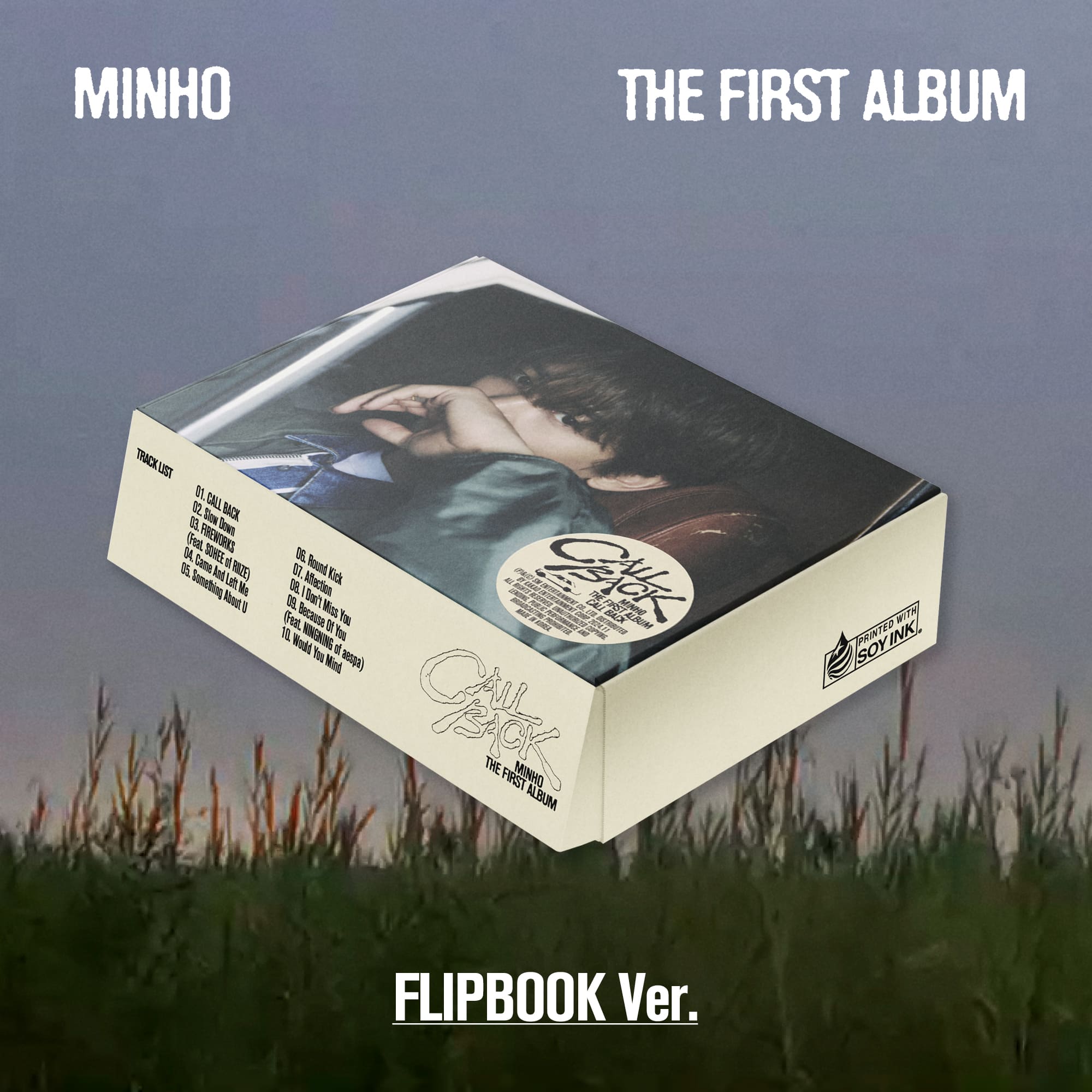 PRE-ORDER MINHO 1st Album CALL BACK (Flip Version)