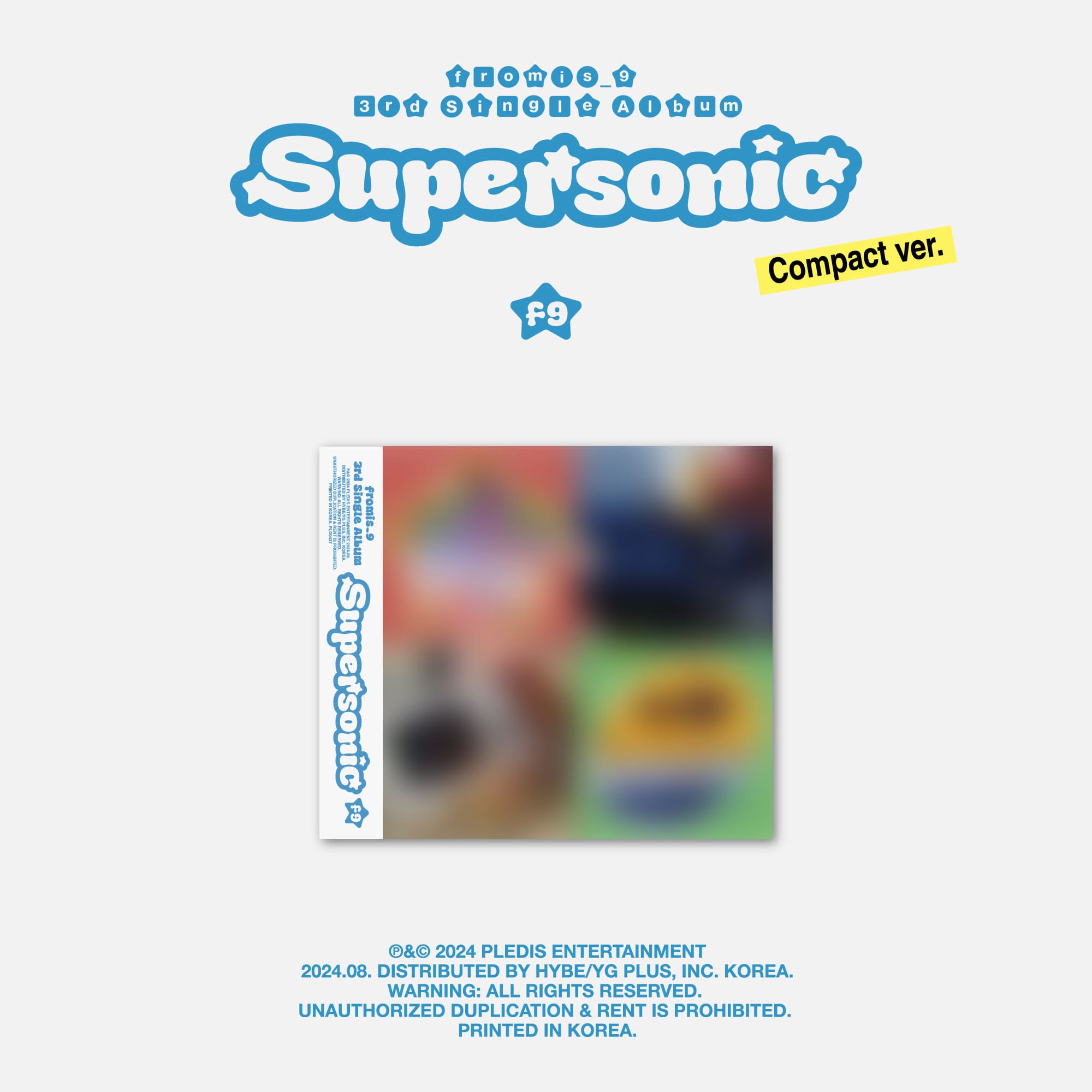 fromis_9 3rd Single Album Supersonic (Compact Version) – album ( / / ) | HobiEgo