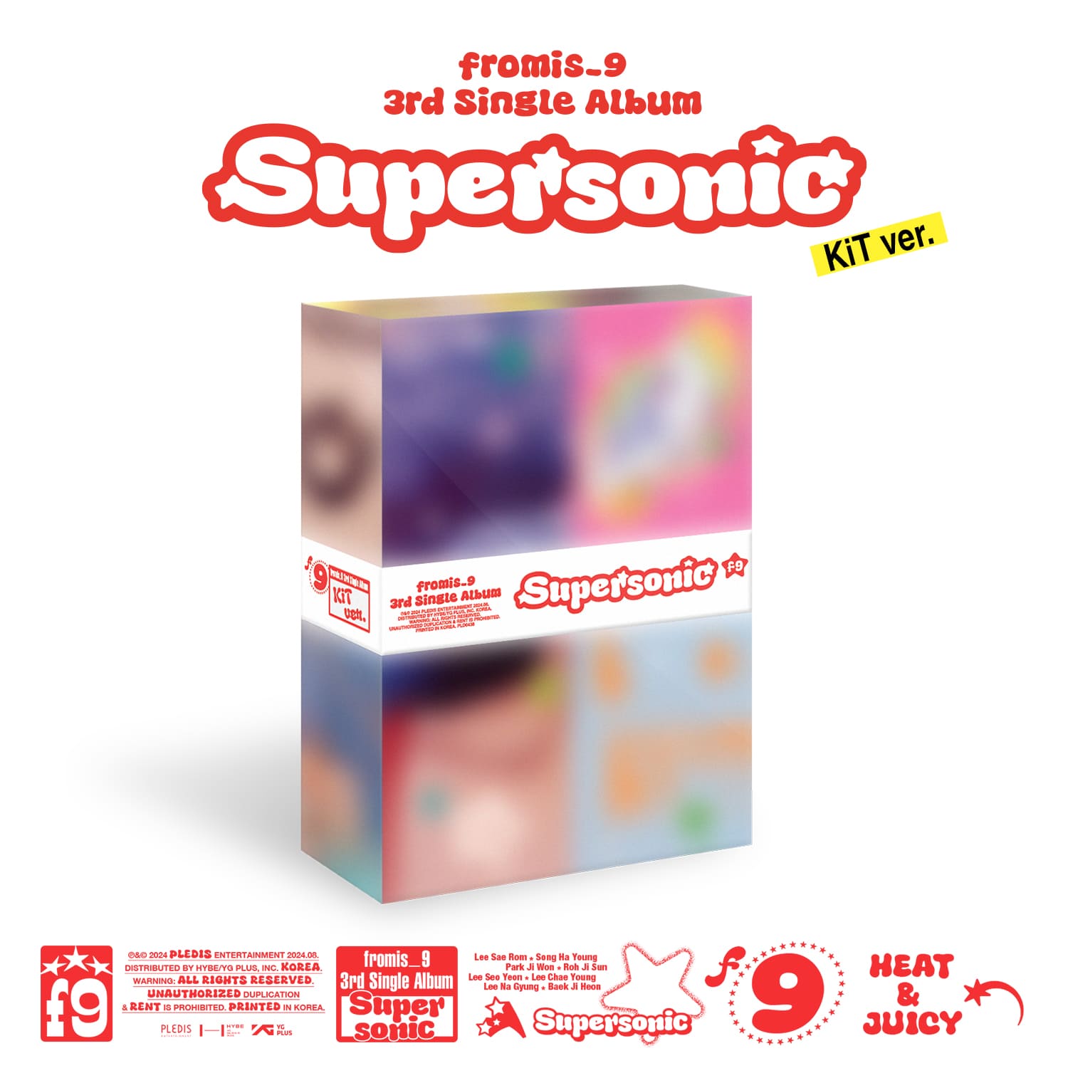 fromis_9 3rd Single Album Supersonic (KiT Version) – album ( / / ) | HobiEgo