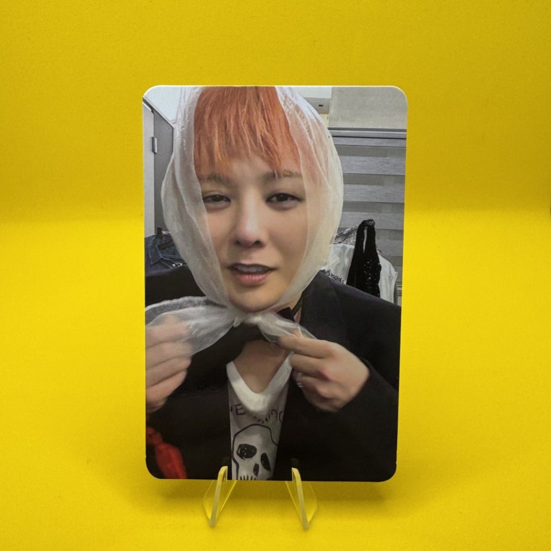 G - DRAGON 3rd Album ÜBERMENSCH APPLE MUSIC Mini Photocard Album Version Photocards – Photocards (A / / ) | HobiEgo