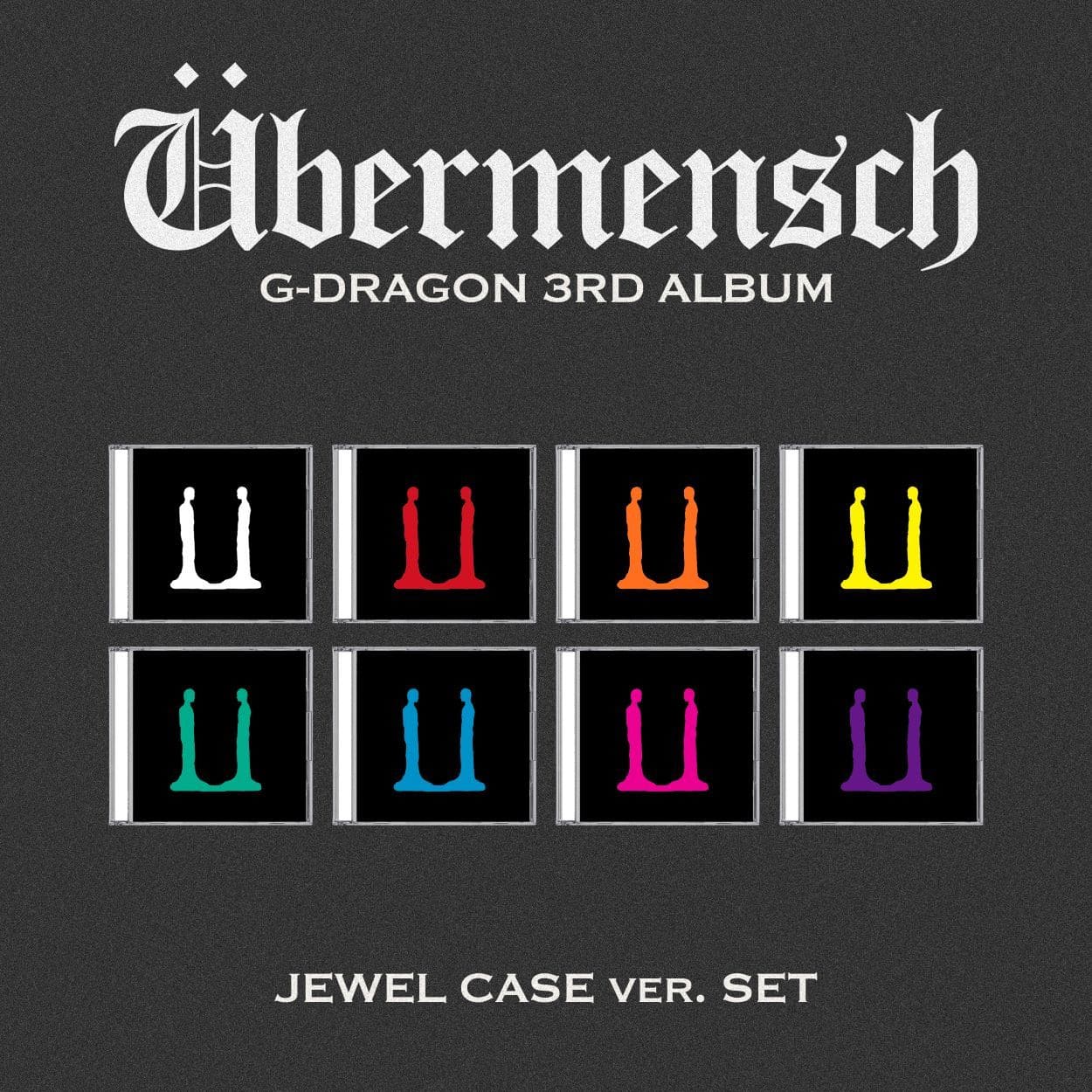 G - DRAGON 3rd Album ÜBERMENSCH (JEWEL Version) – album (Version 1 / / ) | HobiEgo