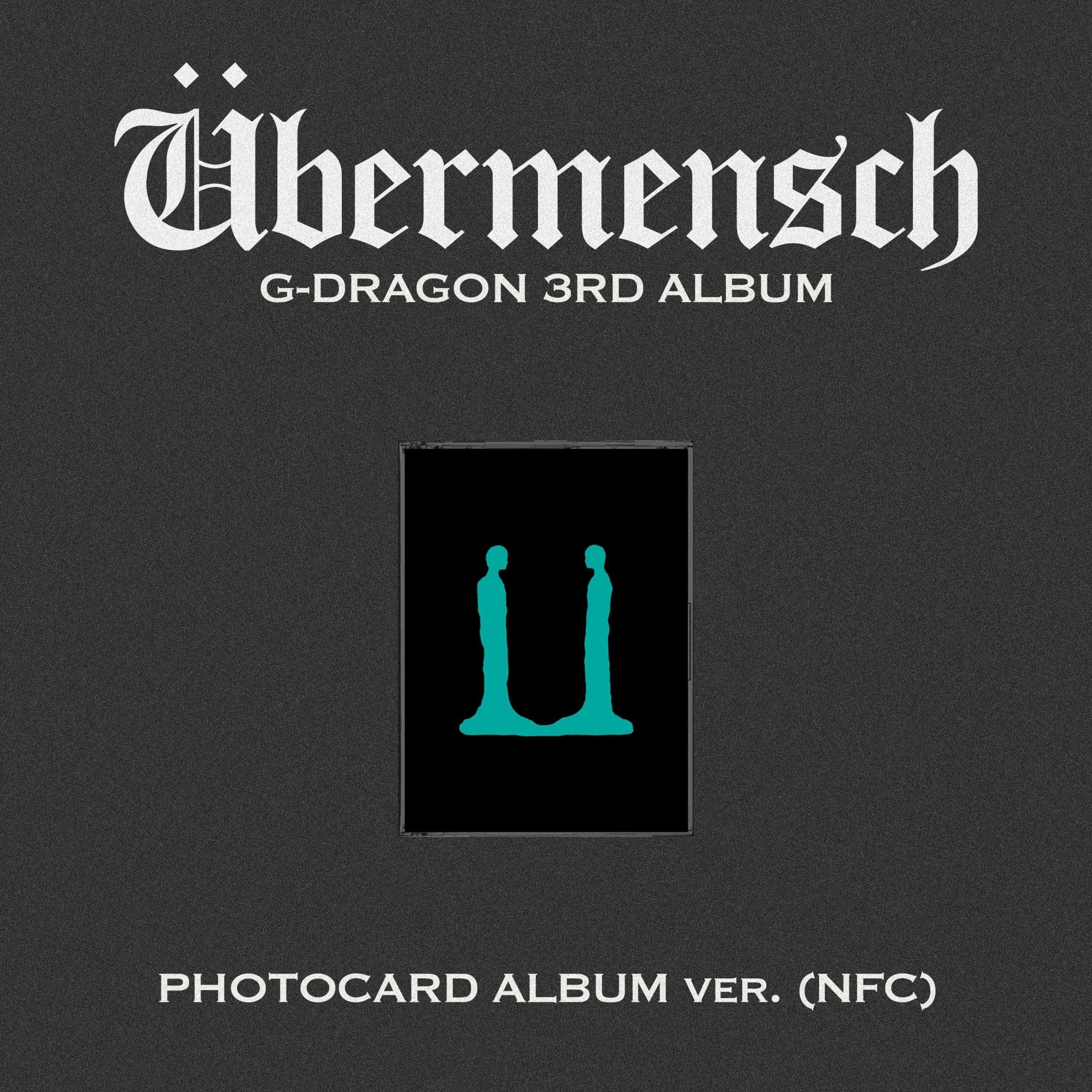 G - DRAGON 3rd Album ÜBERMENSCH (Mini Photocard Album Version) (NFC) – album ( / / ) | HobiEgo