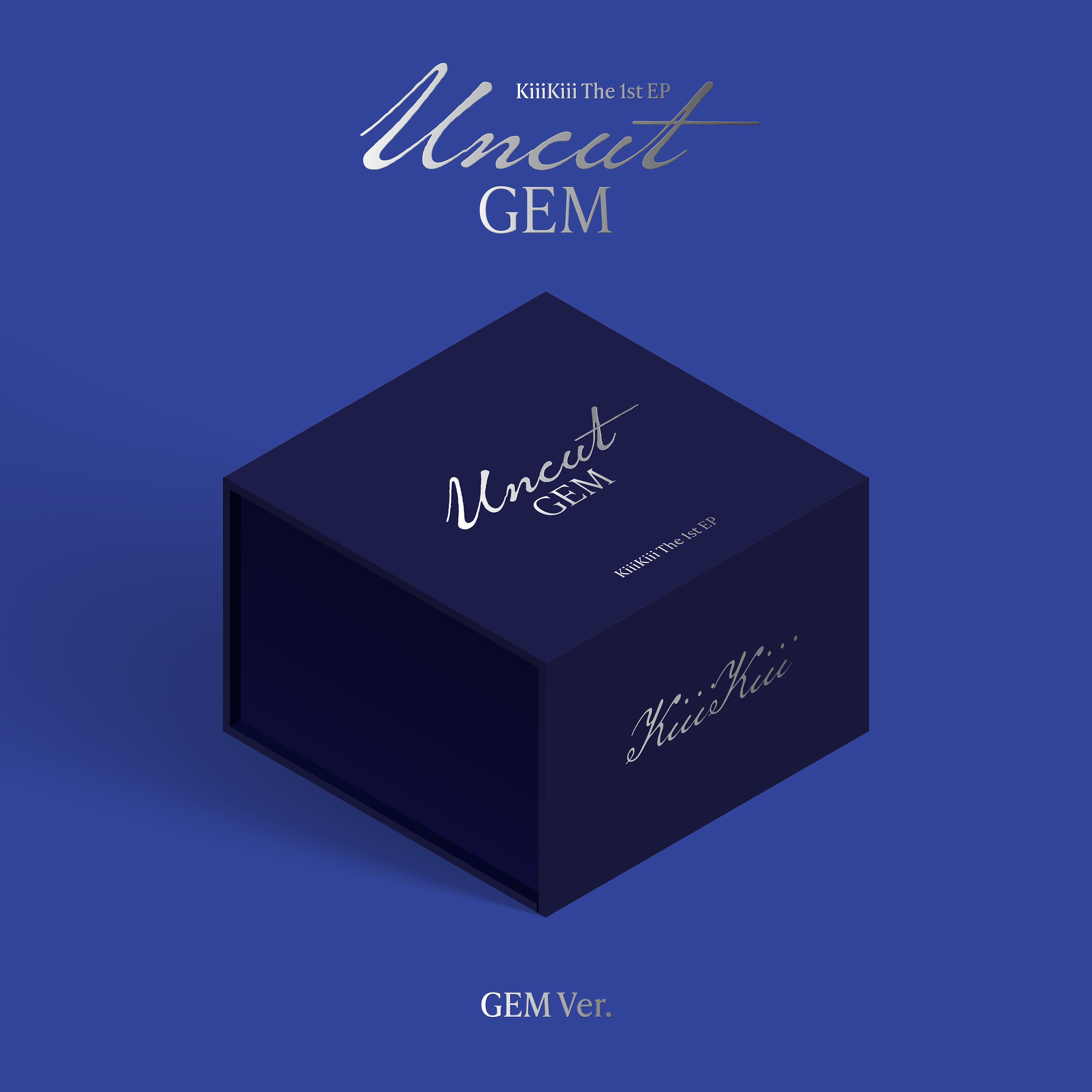 PRE-ORDER KiiiKiii 1st EP Album UNCUT GEM (Gem Version)