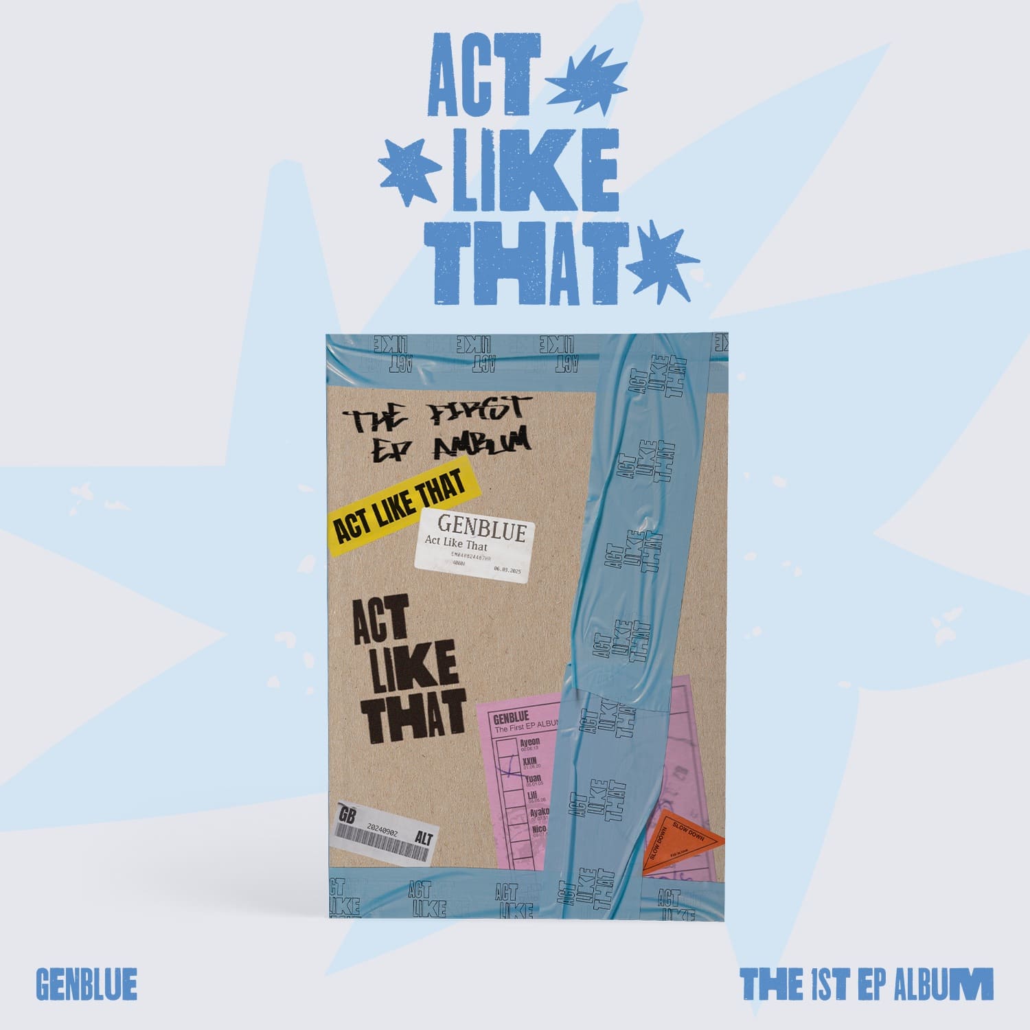 GENBLUE 1st EP Album ACT LIKE THAT – album ( / / ) | HobiEgo