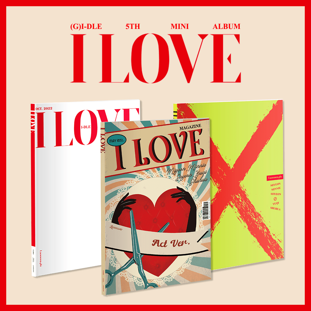(G)I - DLE 5th Mini Album I LOVE – album (Act / / ) | HobiEgo