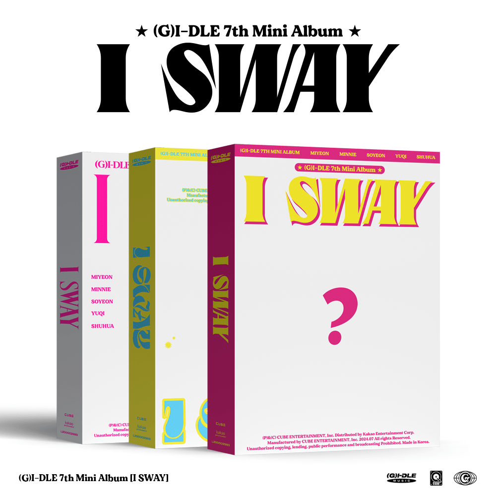 (G)I - DLE 7th Mini Album I SWAY – album (Wind (PINK) / / ) | HobiEgo