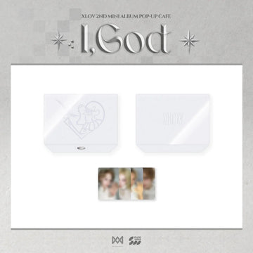 PRE-ORDER XLOV 2ND Mini Album I,GOD Glitter Collect Case