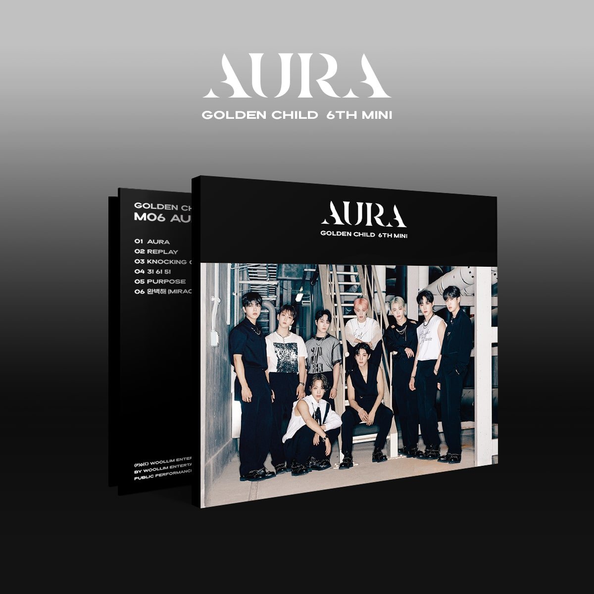 Golden Child 6th Mini Album AURA (Compact Version) – album ( / / ) | HobiEgo
