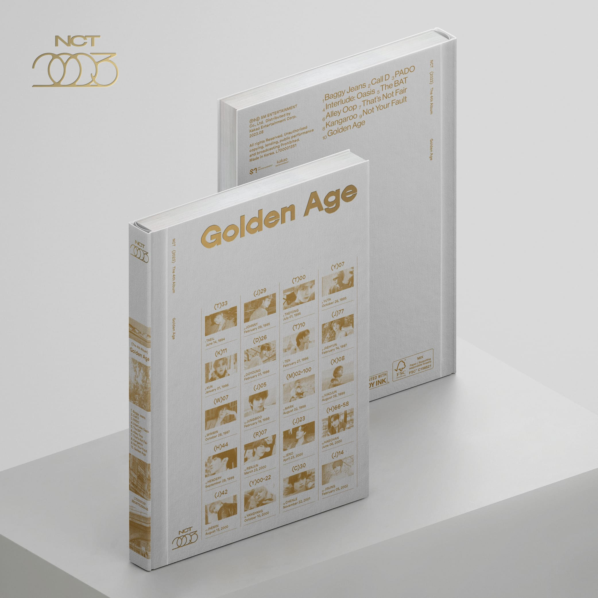NCT 4th Album Golden Age (Archiving Version)