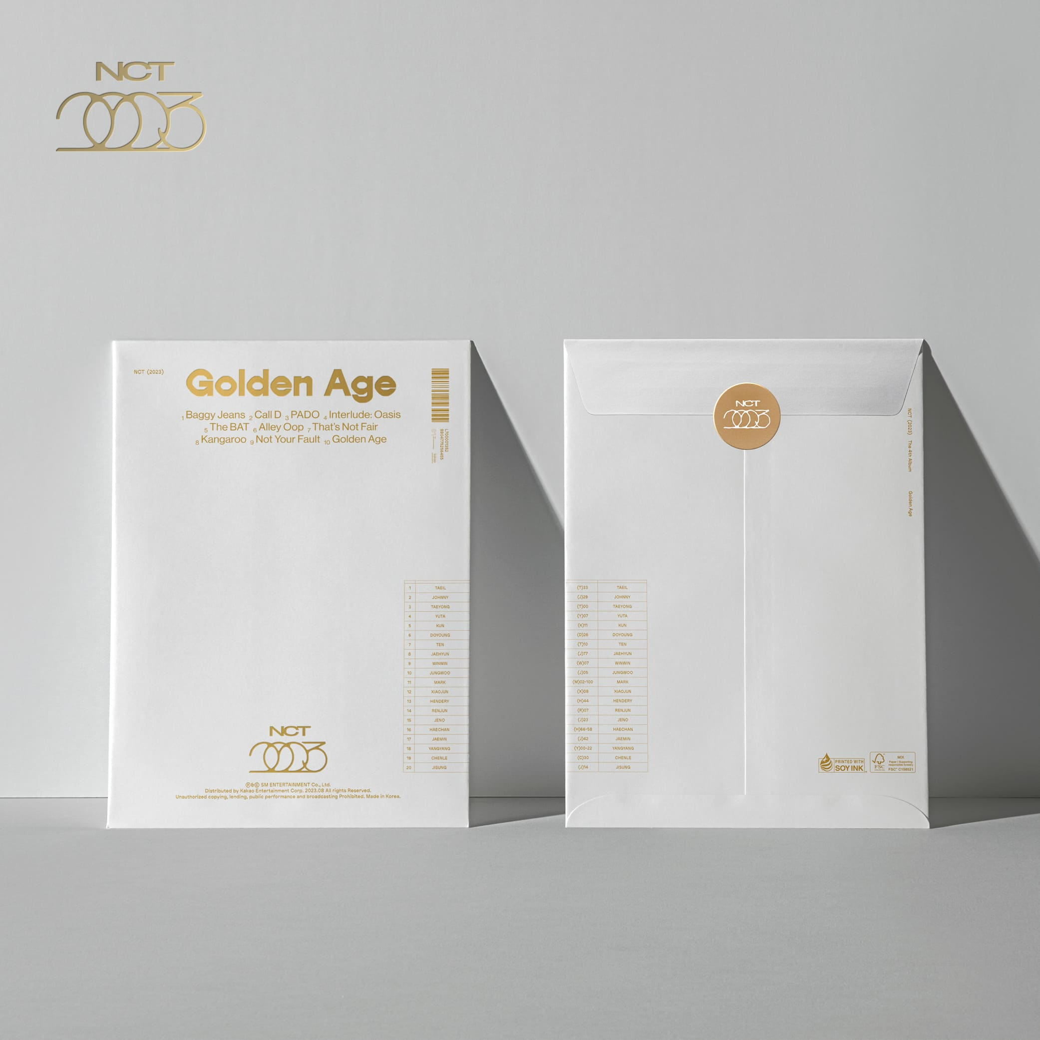 NCT 4th Album Golden Age (Collecting Version)