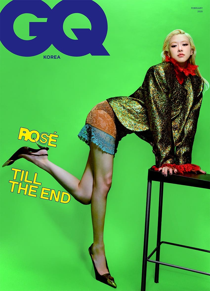 GQ KOREA February 2025 BLACKPINK ROSÉ – magazines (B / / ) | HobiEgo