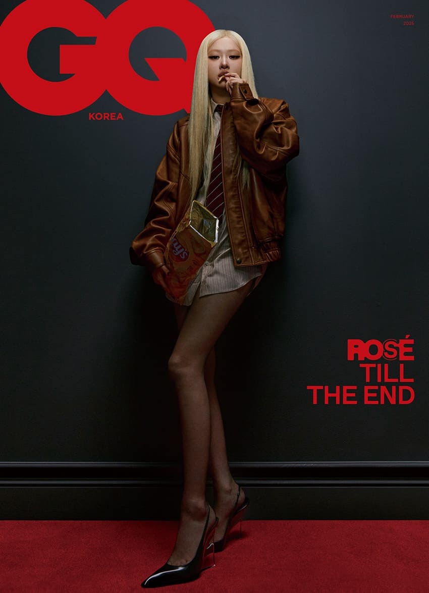 GQ KOREA February 2025 BLACKPINK ROSÉ – magazines (C / / ) | HobiEgo