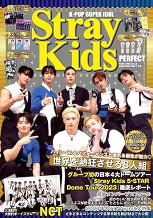 STRAY KIDS K-POP Super Idol PERFECT Japanese Magazine