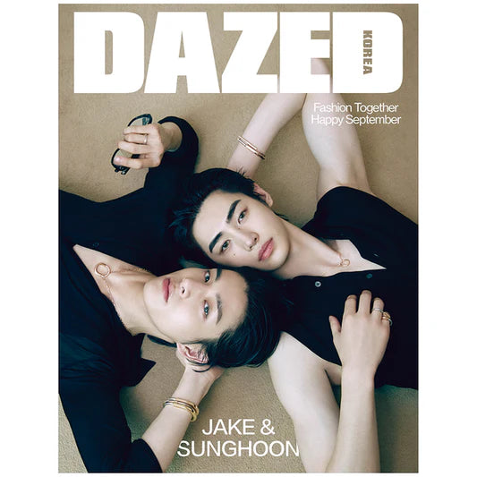 DAZED Magazine September 2024 (Cover: Enhypen Jake and Sunghoon)