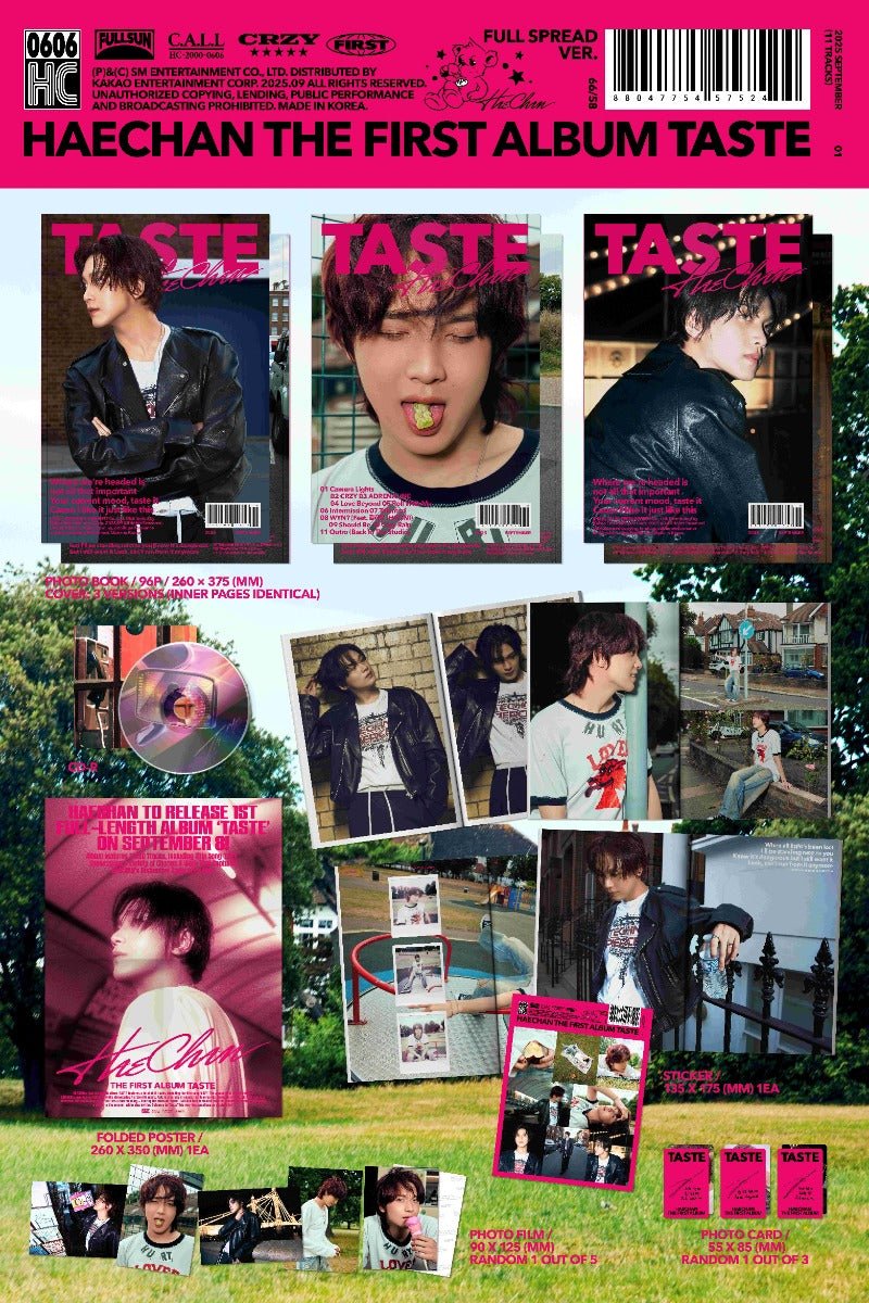 HAECHAN 1st Album TASTE (Full Spread Version) – album (A / / ) | HobiEgo