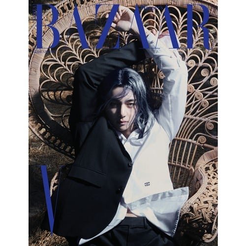 HARPER’S BAZAAR Korea 2024.Feb Cover : BTS V – magazines (C / / ) | HobiEgo