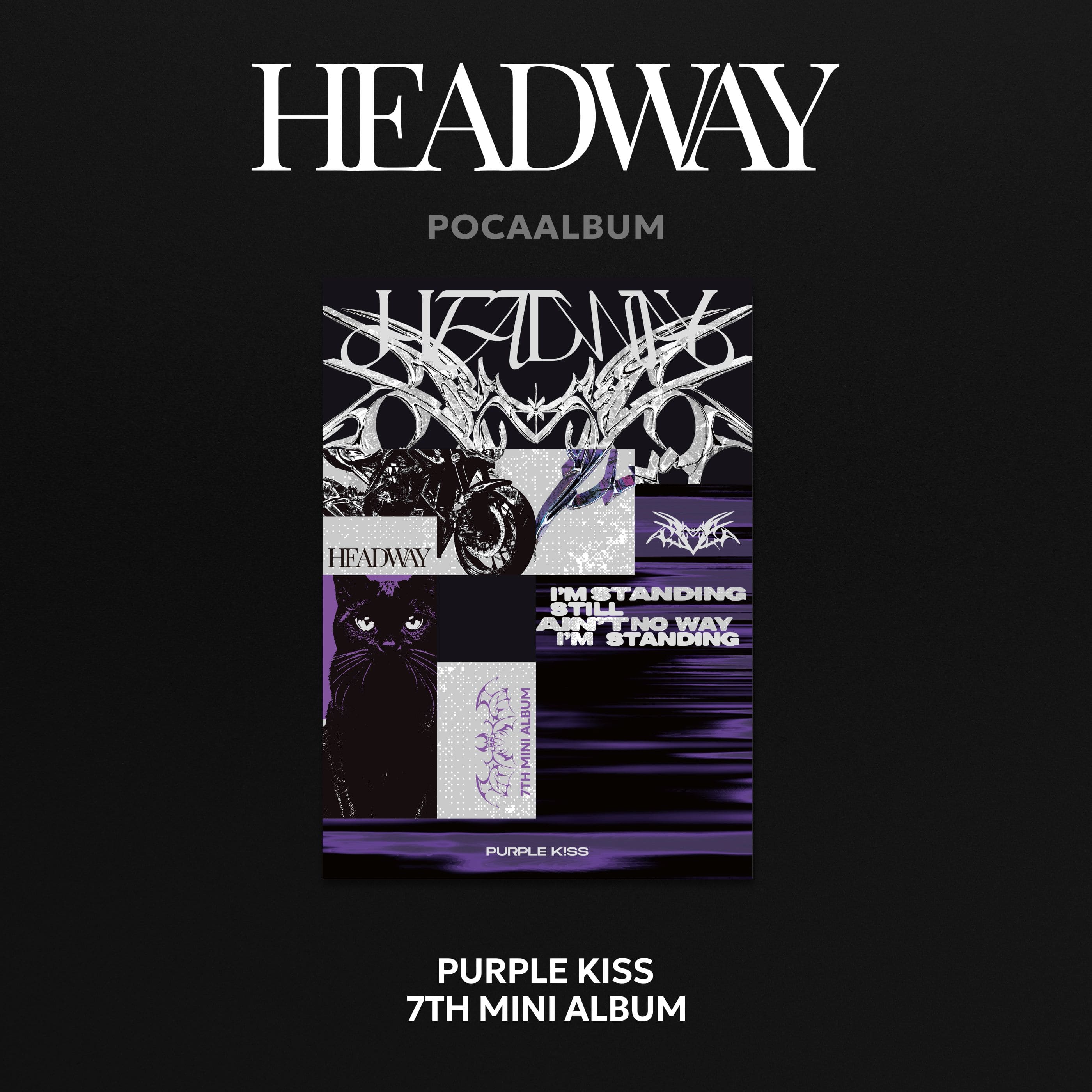 Purple Kiss 7th Mini Album Headway (POCAALBUM Version)