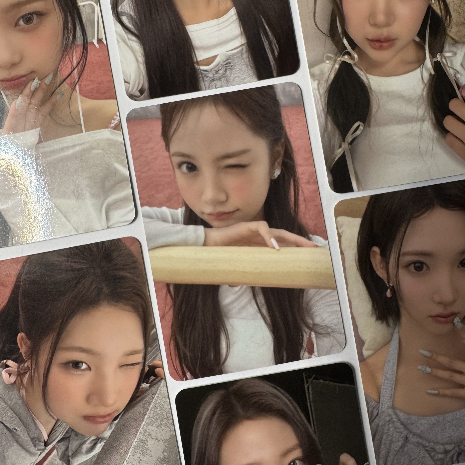 Hearts2Hearts 1st Mini Album FOCUS APPLE MUSIC Photocards – photocard (Jiwoo / / ) | HobiEgo