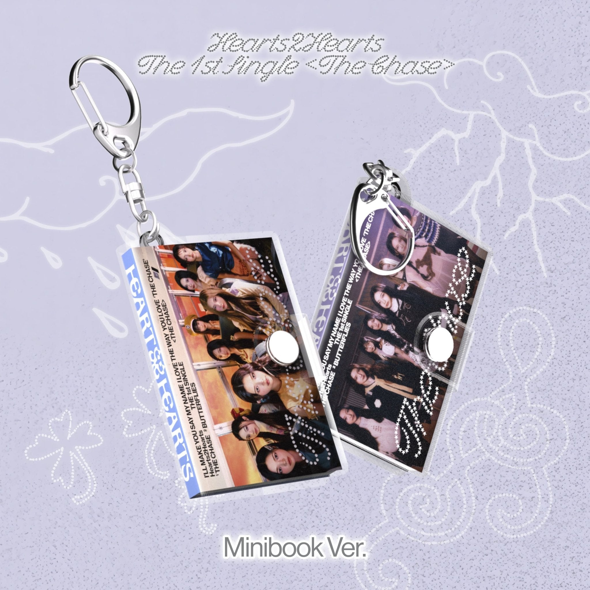 Hearts2Hearts 1st Single Album The Chase (Mini Book Version) – album (A (ORANGE) / / ) | HobiEgo