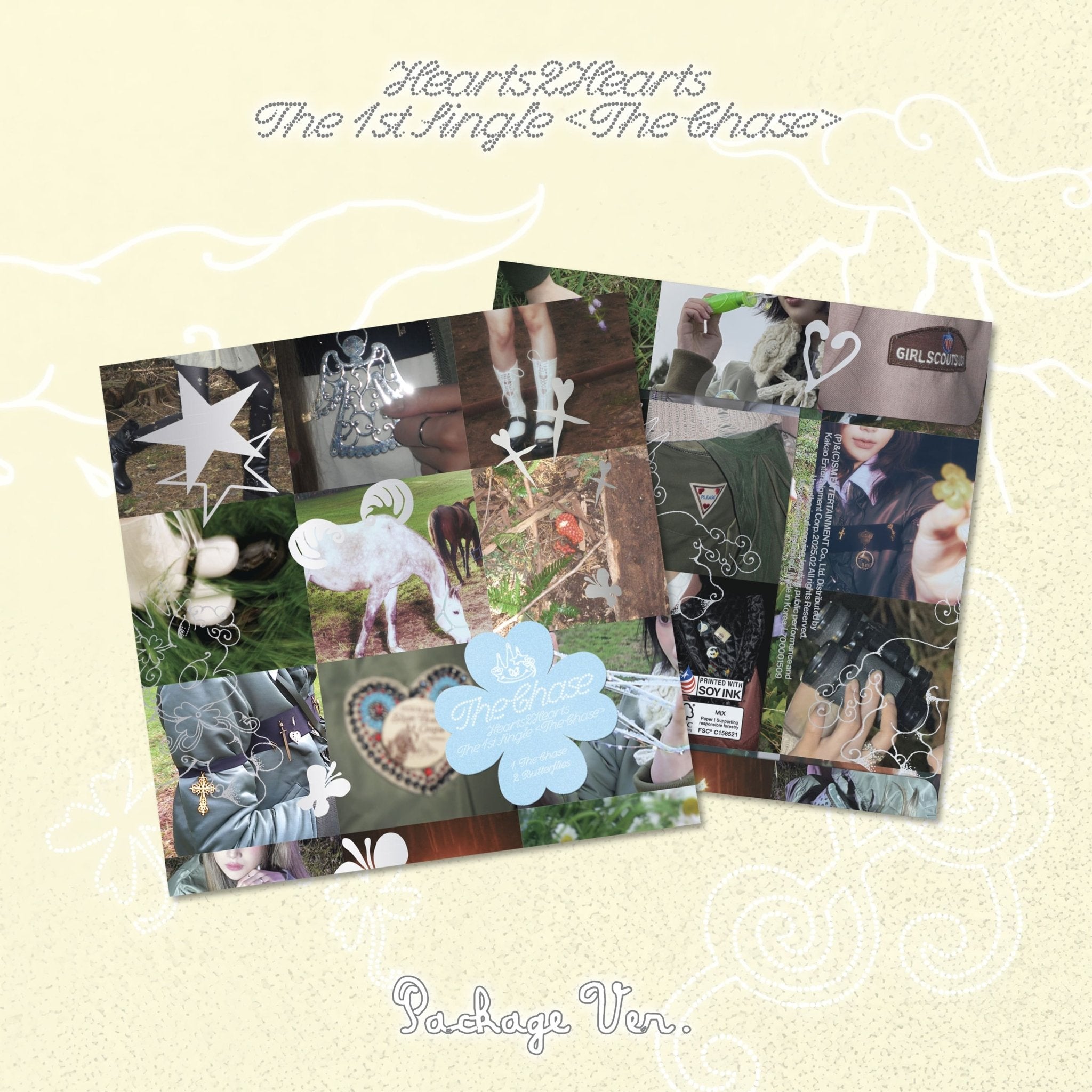 Hearts2Hearts 1st Single Album The Chase (Package Version) – album ( / / ) | HobiEgo