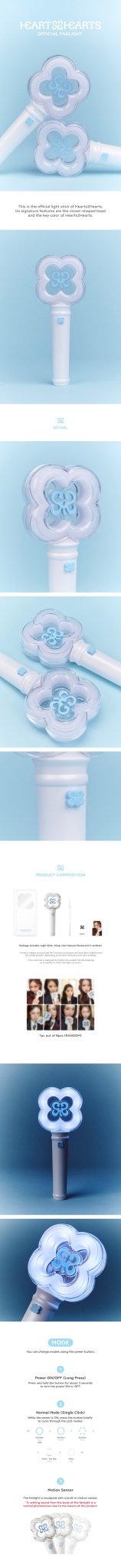 Hearts2Hearts Official Lightstick – lightstick 8800331294602 ( / / ) | HobiEgo