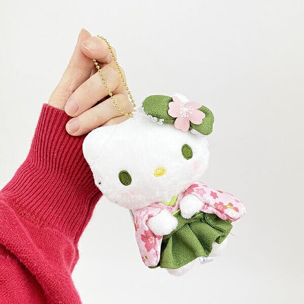 Matcha Kimono Hello Kitty Mascot 204233-24