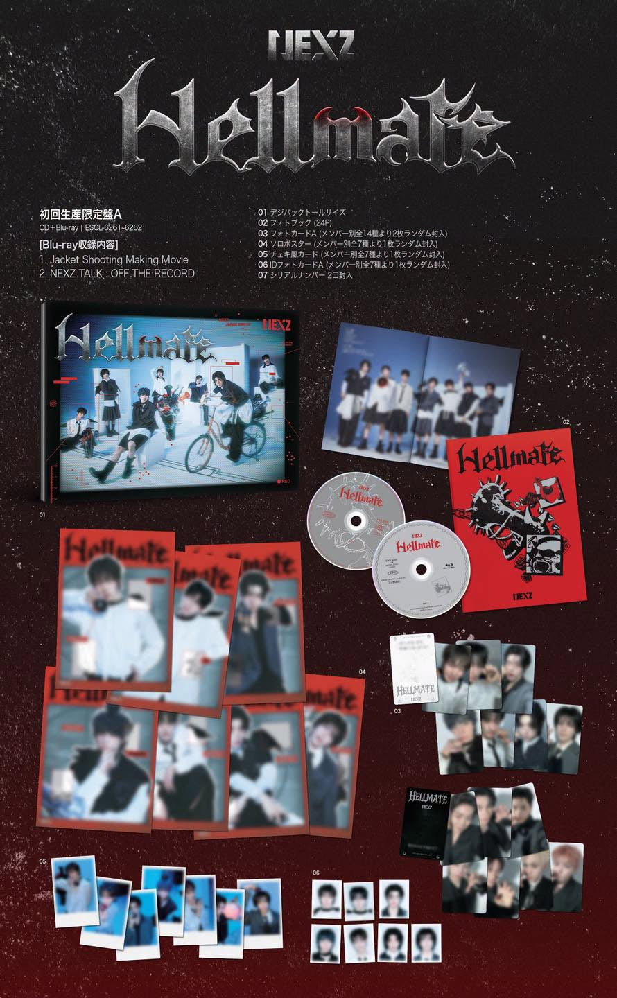 NEXZ Hellmate Japanese Album Limited A