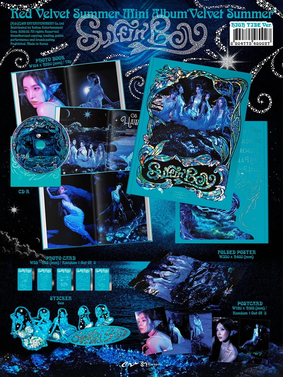 Red Velvet Summer Mini Album Velvet Summer (High Tide Version)