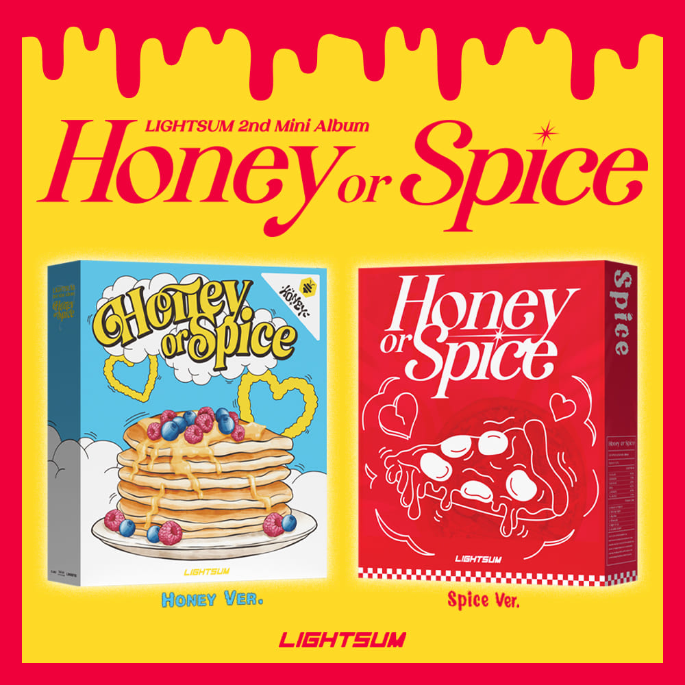 LIGHTSUM 2nd Mini Album Honey or Spice
