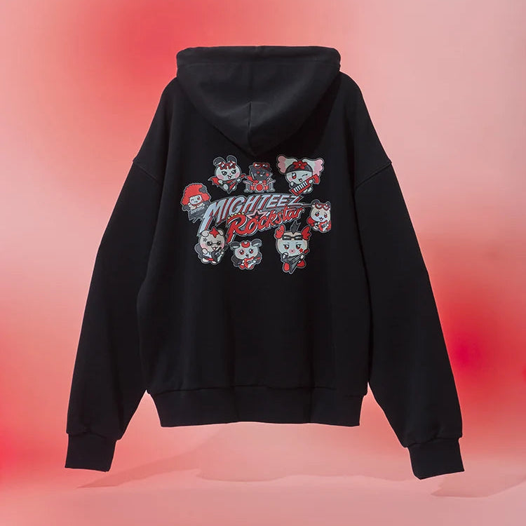 PRE-ORDER ATEEZ MIGHTEEZ COLLER Rock The Stage Zip-Up Hoodie