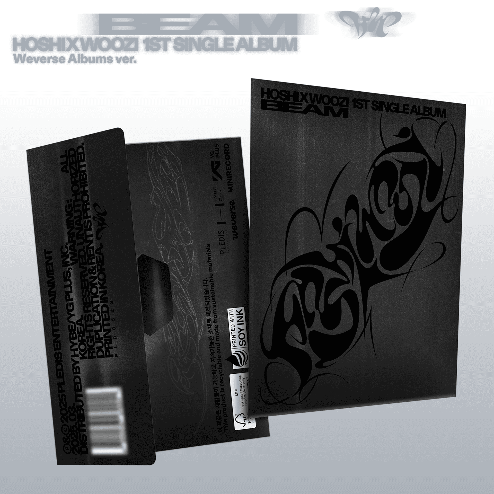 HOSHI X WOOZI 1st Single Album BEAM (Weverse Albums Version) – album ( / / ) | HobiEgo