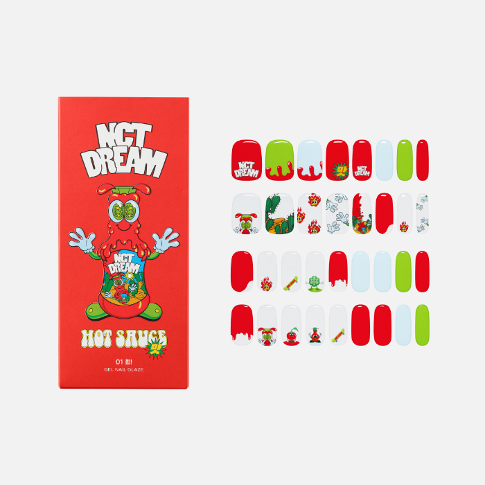 AMOREPACIFIC NCT DREAM Gel Nail Glaze (Hot Sauce)