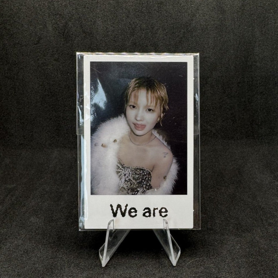 i - dle 8th Mini Album We are Weverse Polaroid Photocards – Photocards (Soyeon / / ) | HobiEgo