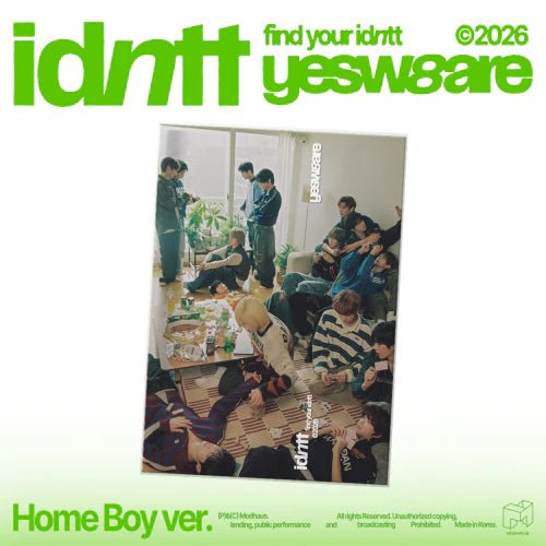 idntt 2nd Mini Album yesweare Photobook Version – album 8804775459252 (Home Boy / / ) | HobiEgo