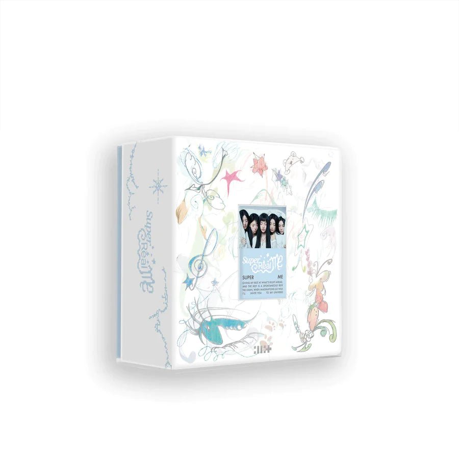 ILLIT 1st Mini Album SUPER REAL ME – album (SUPER ME (BLUE) / / ) | HobiEgo