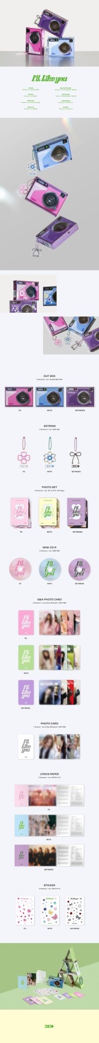 ILLIT 2nd Mini Album I'll Like You (GLLIT Version) – album (To (PINK) / / ) | HobiEgo