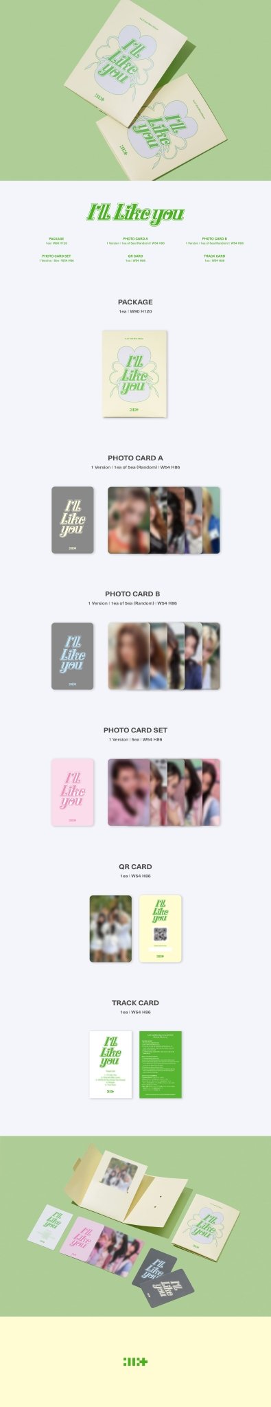 ILLIT 2nd Mini Album I'll Like You (Weverse Albums Version) – album ( / / ) | HobiEgo