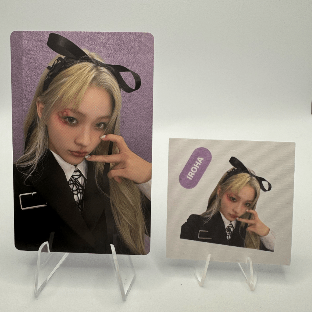 ILLIT 2nd Mini Album I'll Like You Weverse Photocards + Sticker – Photocards (Iroha / / ) | HobiEgo