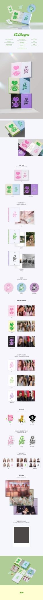 ILLIT 2nd Mini Album I'll Like You – album (To (PINK) / / ) | HobiEgo