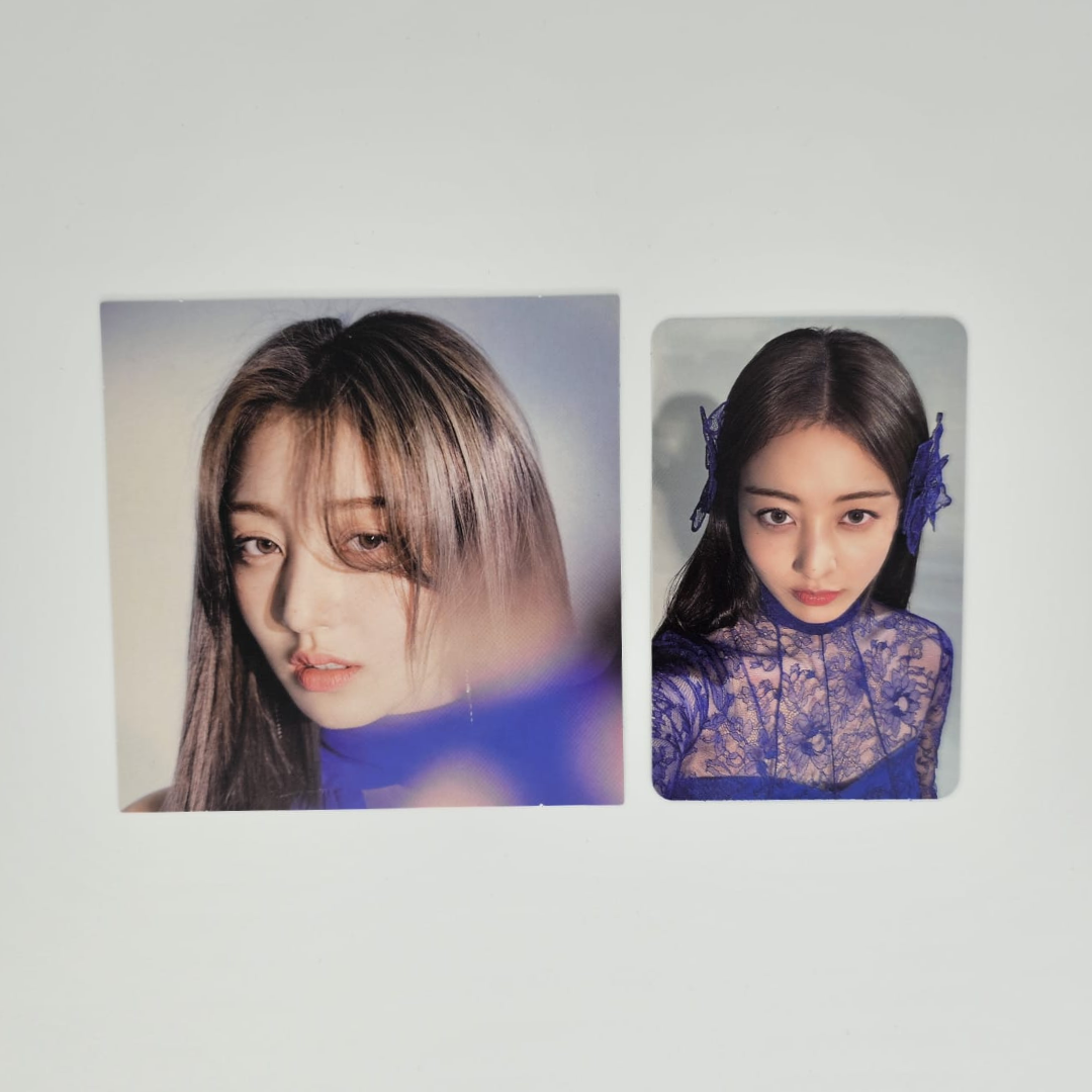 JIHYO 1st Mini Album ZONE Digipack Photocard and Postcard