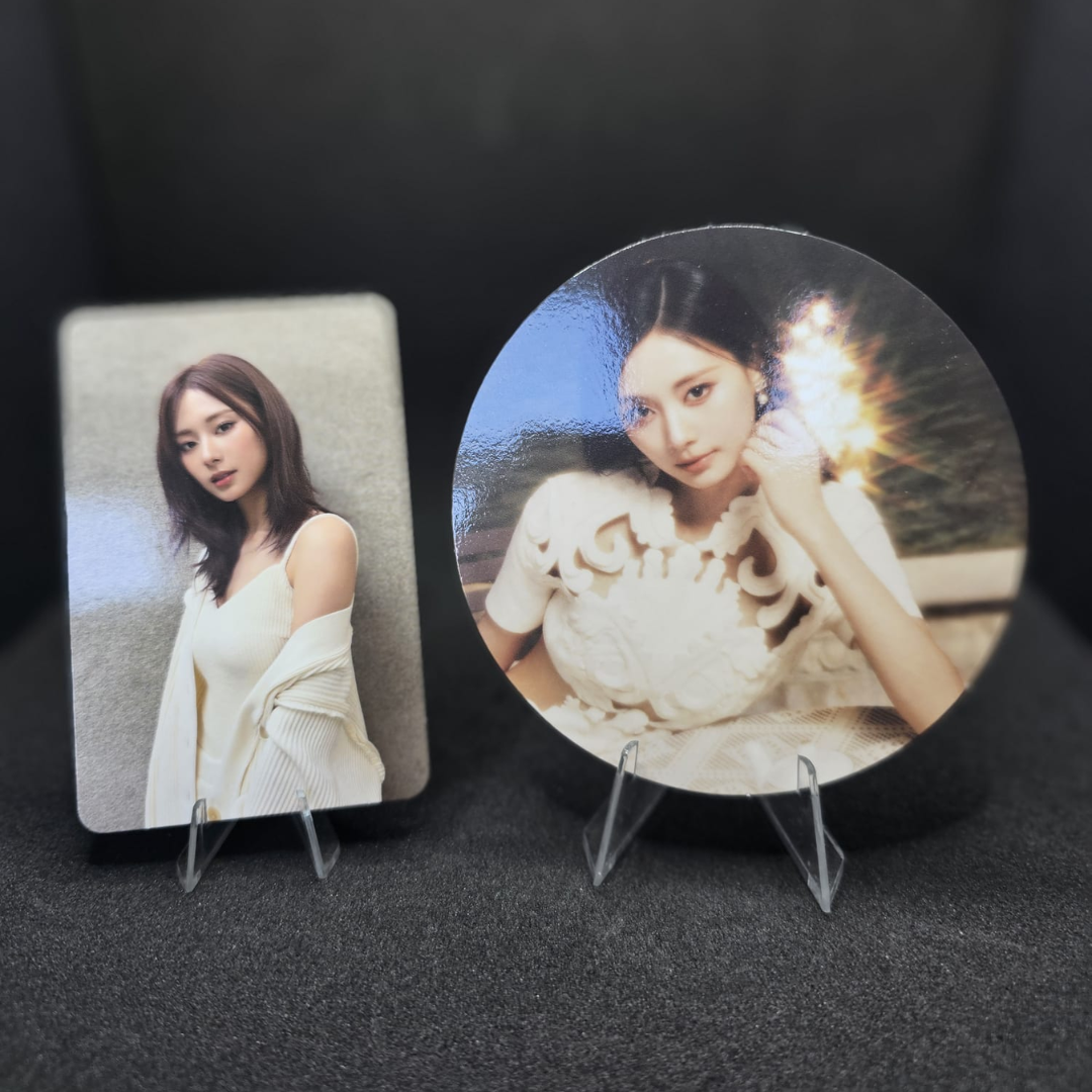 TZUYU (TWICE) 1st Mini Album abouTZU Digipack Photocard and Coaster