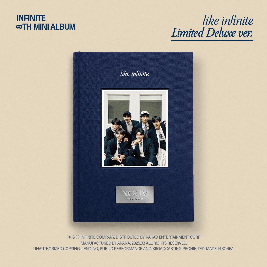 INFINITE 8th Mini Album LIKE INFINITE (Limited Deluxe Version) – album 8804775454608 ( / / ) | HobiEgo K - pop Shop
