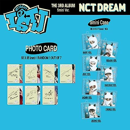 NCT DREAM 3rd Album ISTJ (SMini Version)
